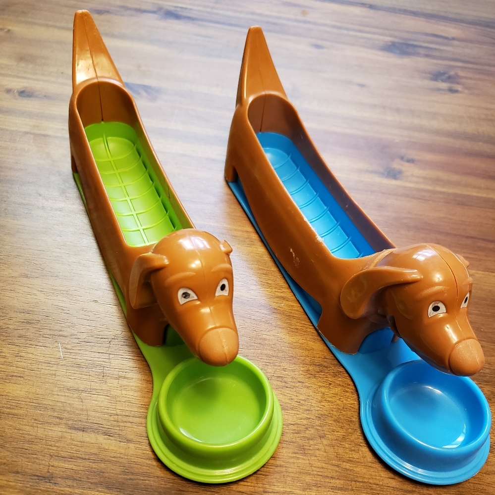 Dog shaped Hot dog cutters